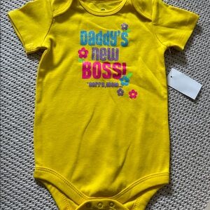 Bodysuit infant size 18 months new 60% cotton 40% polyester snaps
